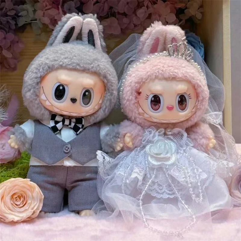 Baby Clothing - 15 17cm 라부부 인형 웨딩 연인
