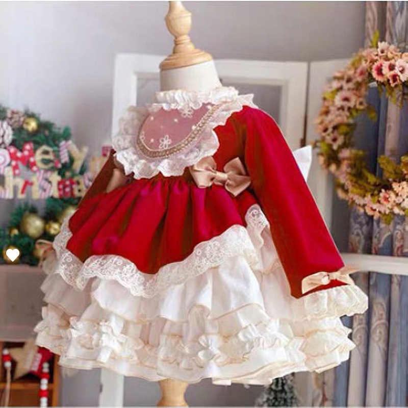 Baby Z Clothing - 여자 아기 파티 드레스 새로운 스페인어