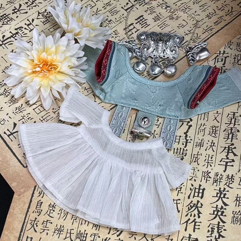 Baby Clothing - 20cm 면인형 - 중국 전통 미아오장