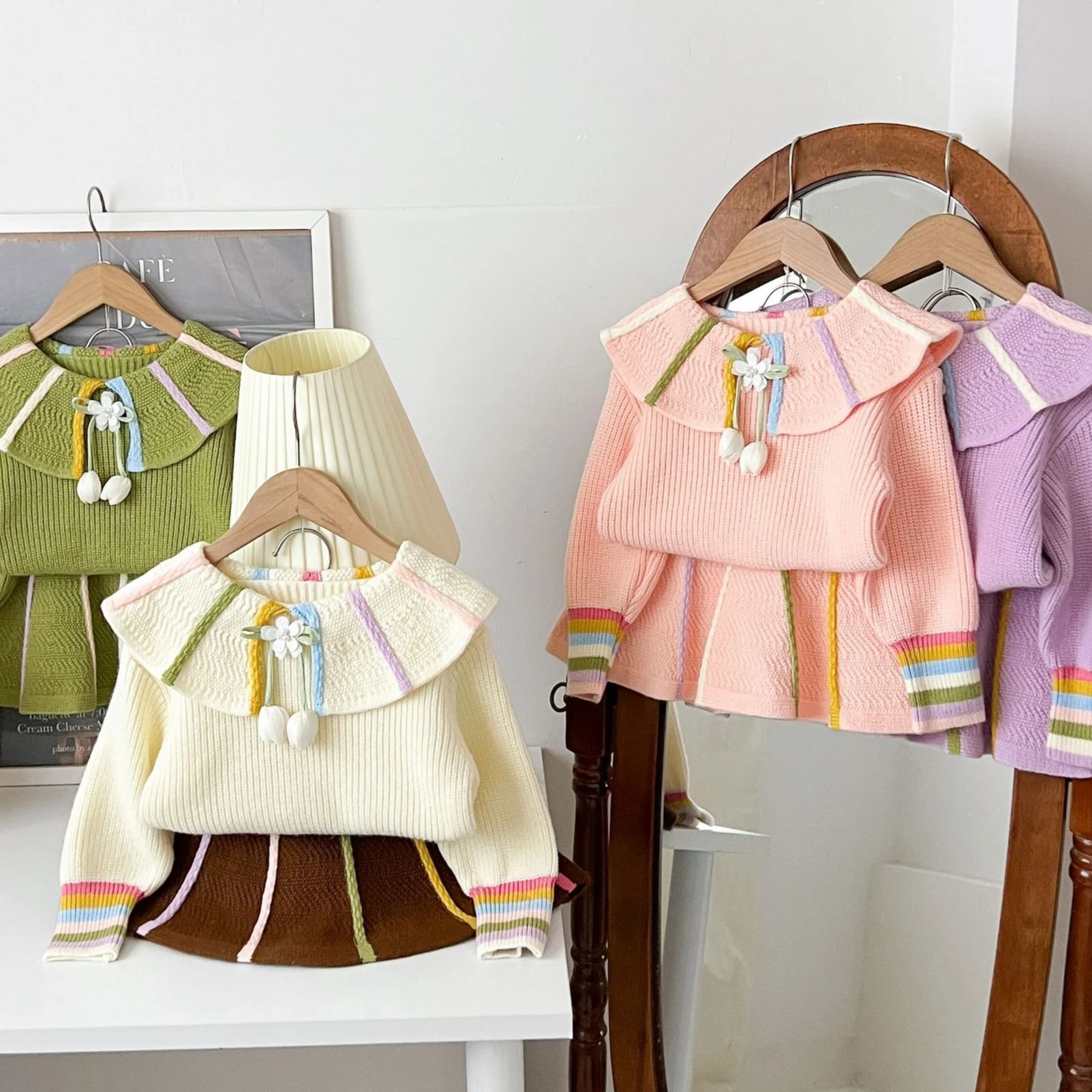 Baby Clothing Jumpers - 여아 정장 세트 2026 봄 가을