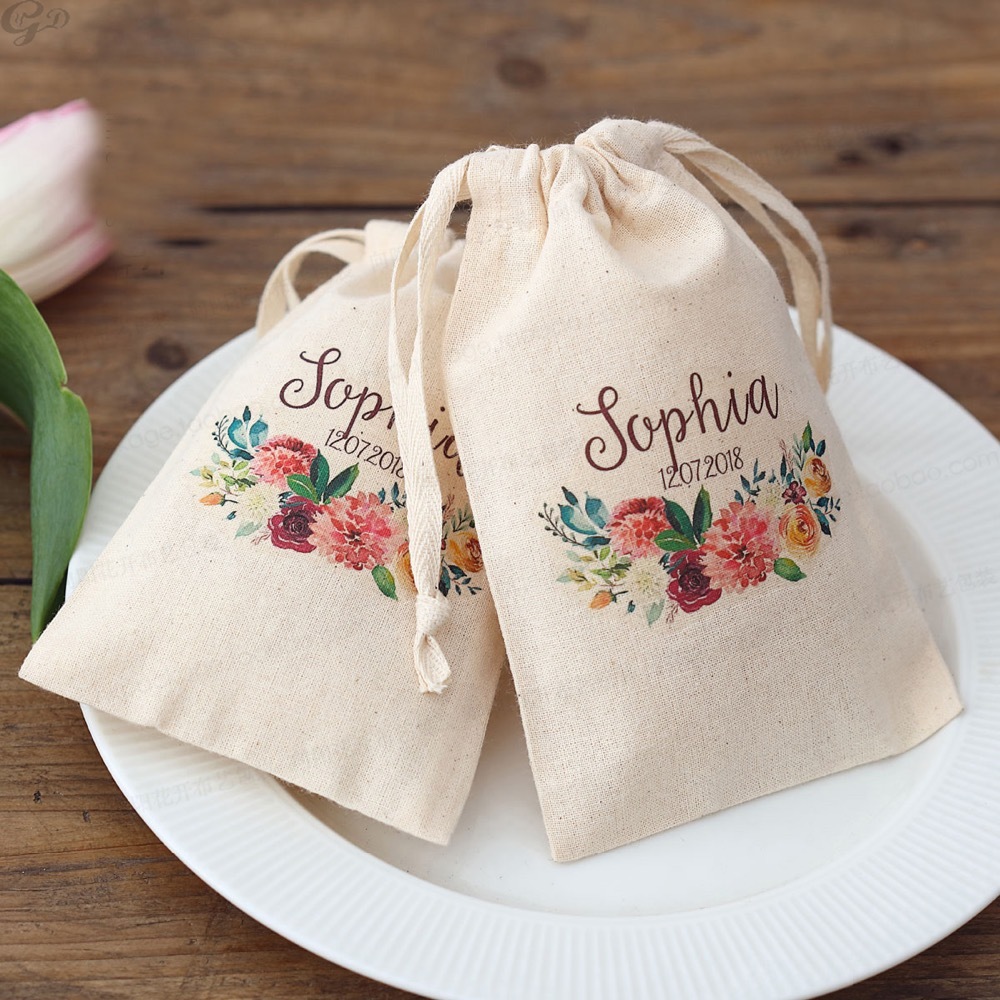 100pcs 사용자 정의 이름 로고 웨딩 생일 베이비  - Baby Clothing Event 리뷰 및 가격