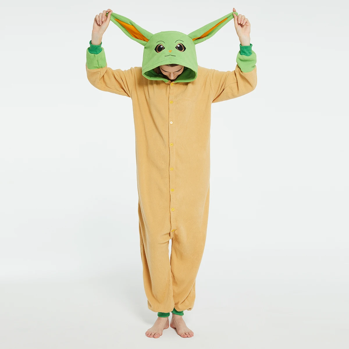 성인 요다 베이비 Grogu Onesies 할로윈 의상 - Baby Clothing 리뷰 및 가격