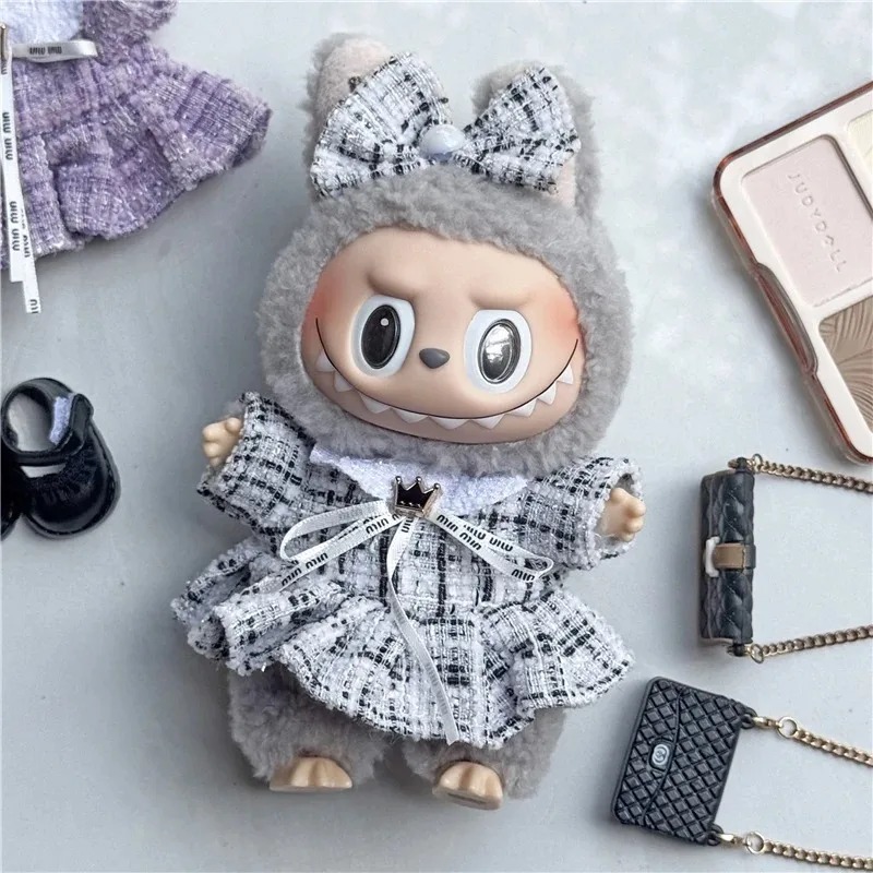 15 17cm 라부부 인형용 귀여운 드레스 의상 럭셔리 - Baby Clothing 리뷰 및 가격