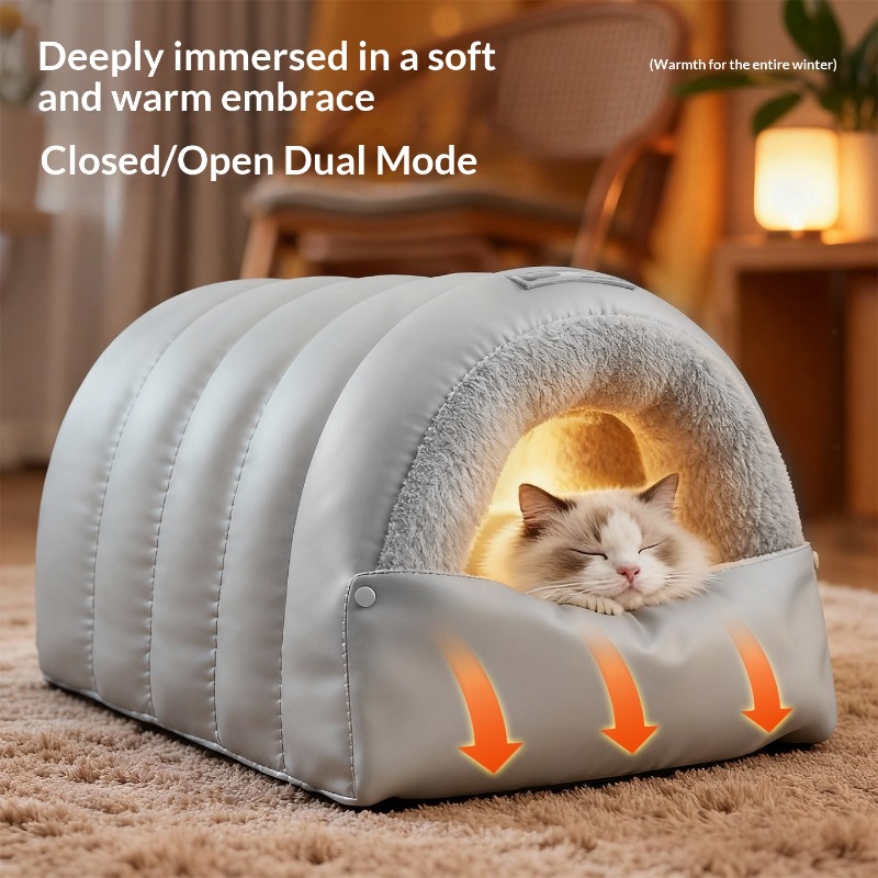 반밀폐형 가죽 침낭 세탁 가능한 고양이 집 방수 바닥  - Fleece Sleep Bag 리뷰 및 가격