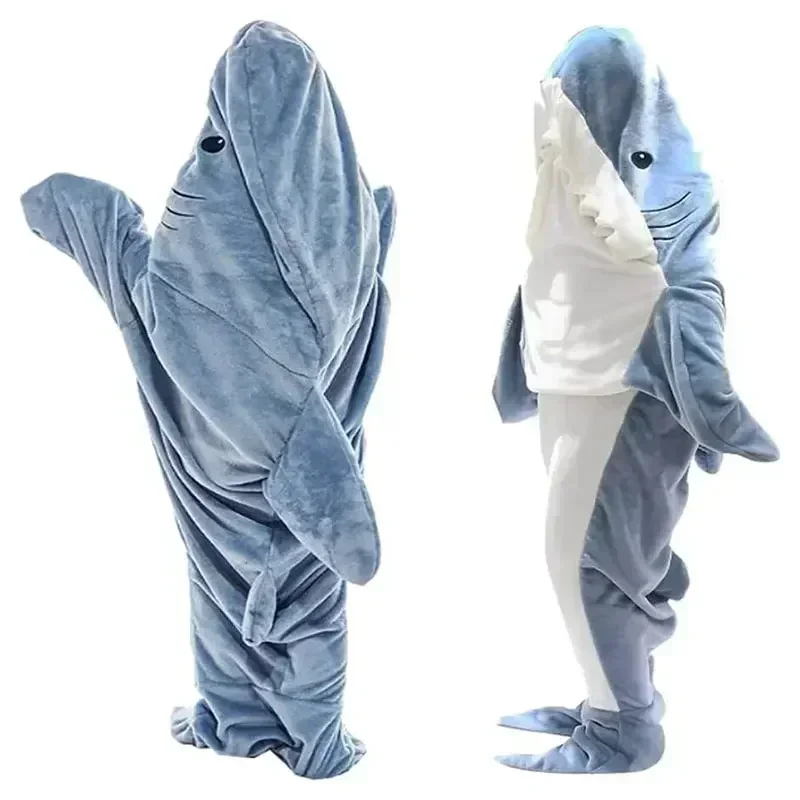 만화 상어 담요 까마귀 여성 Kigurumi Plays - Fleece Sleep Bag 리뷰 및 가격