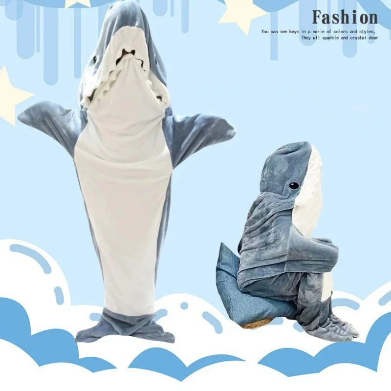 만화 상어 담요 까마귀 여성 Kigurumi Plays - Fleece Sleep Bag 리뷰 및 가격