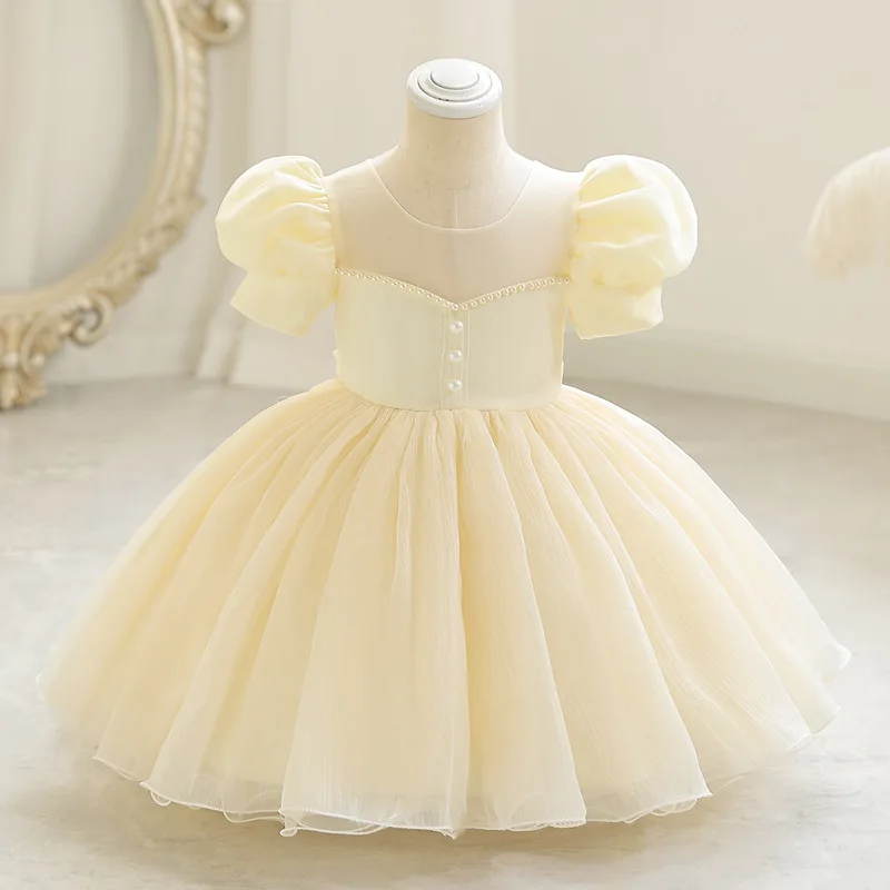 여름 아기 여자아이 드레스 레이스 메쉬 반팔 파티 드레 - Baby Z Clothing 리뷰 및 가격