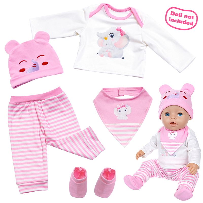 16-18인치 신생아 인형용 옷 세트, 곰돌이 재킷 후 - Baby Clothing 리뷰 및 가격