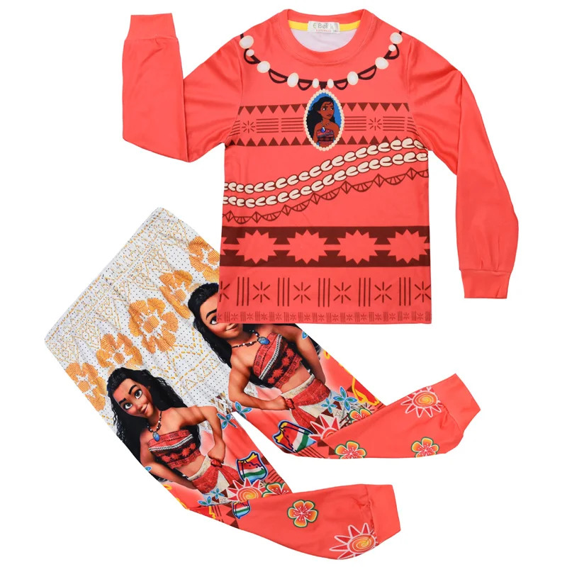 L2025l 새로운 코스프레 봄 가을 Vaiana 아동 - Baby Clothing Unit 리뷰 및 가격