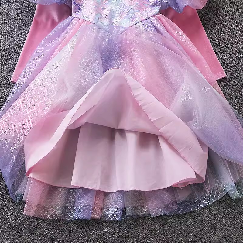 핑크 인어 드레스 2026 신상 아기 소녀 그라데이션  - Baby Z Clothing 리뷰 및 가격