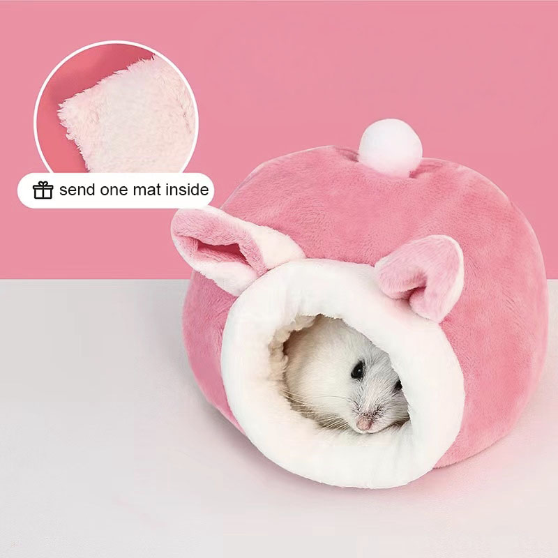 햄스터 면 둥지 애완동물 겨울용품 겨울용 침낭 집 작은 - Fleece Sleep Bag 리뷰 및 가격