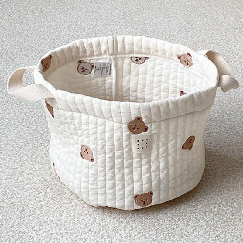 귀여운 곰 자수 기저귀 가방 기저귀 주최자 면화 엄마  - Baby Clothing Embroidery 리뷰 및 가격