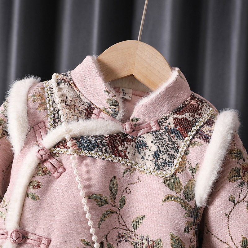겨울 아기 ​​소녀 Hanfu 키즈 공주 당나라 Che - Baby Clothing Embroidery 리뷰 및 가격
