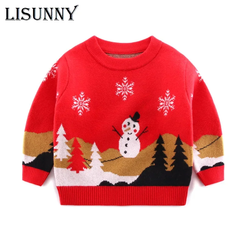 2025 가을 겨울 어린이 크리스마스 스웨터 점퍼 코트 - Baby Clothing Jumpers 리뷰 및 가격
