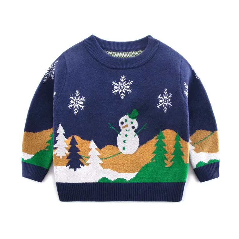 2025 가을 겨울 어린이 크리스마스 스웨터 점퍼 코트 - Baby Clothing Jumpers 리뷰 및 가격