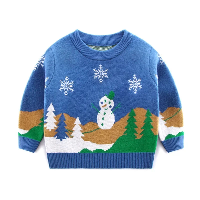 2025 가을 겨울 어린이 크리스마스 스웨터 점퍼 코트 - Baby Clothing Jumpers 리뷰 및 가격