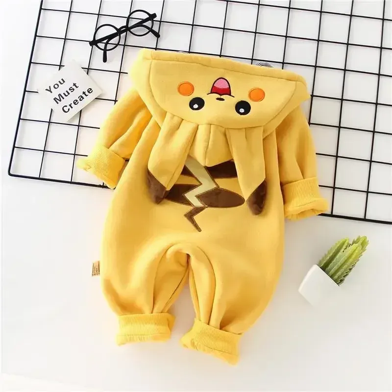만화 포켓 몬스터 아기 잠옷 신생아 귀여운 겨울 긴팔  - Baby Clothing Products 리뷰 및 가격