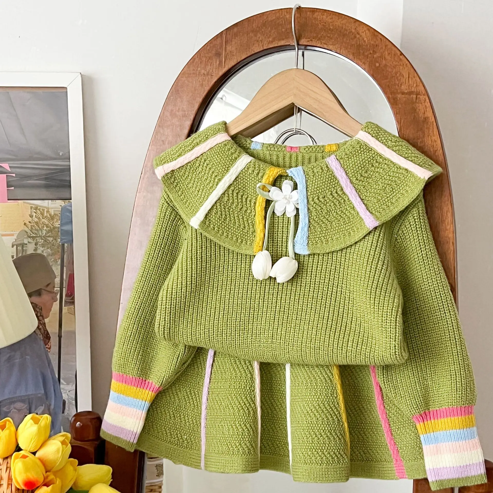 여아 정장 세트 2026 봄 가을 신상 아동복 여아 헤 - Baby Clothing Jumpers 리뷰 및 가격