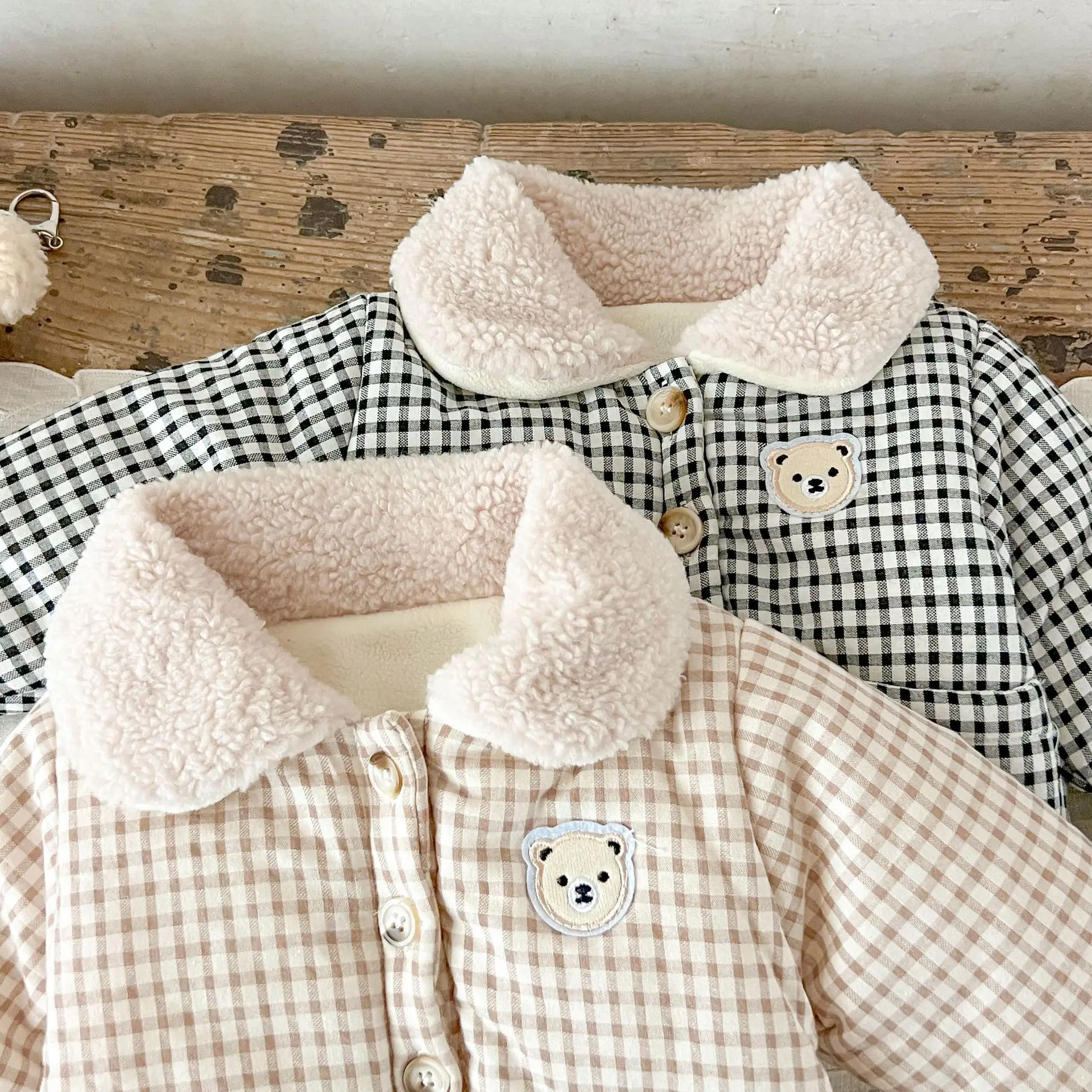 LILIGIRL 겨울 아기 ​​소녀 의류 격자 무늬 코 - Baby Clothing Embroidery 리뷰 및 가격