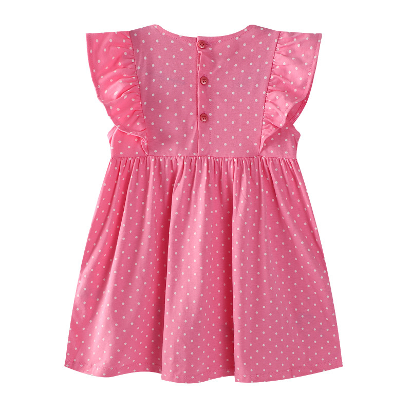 점핑 미터 2-7T 동물 자수 아플리케 여름 도트 무늬 - Baby Clothing Embroidery 리뷰 및 가격