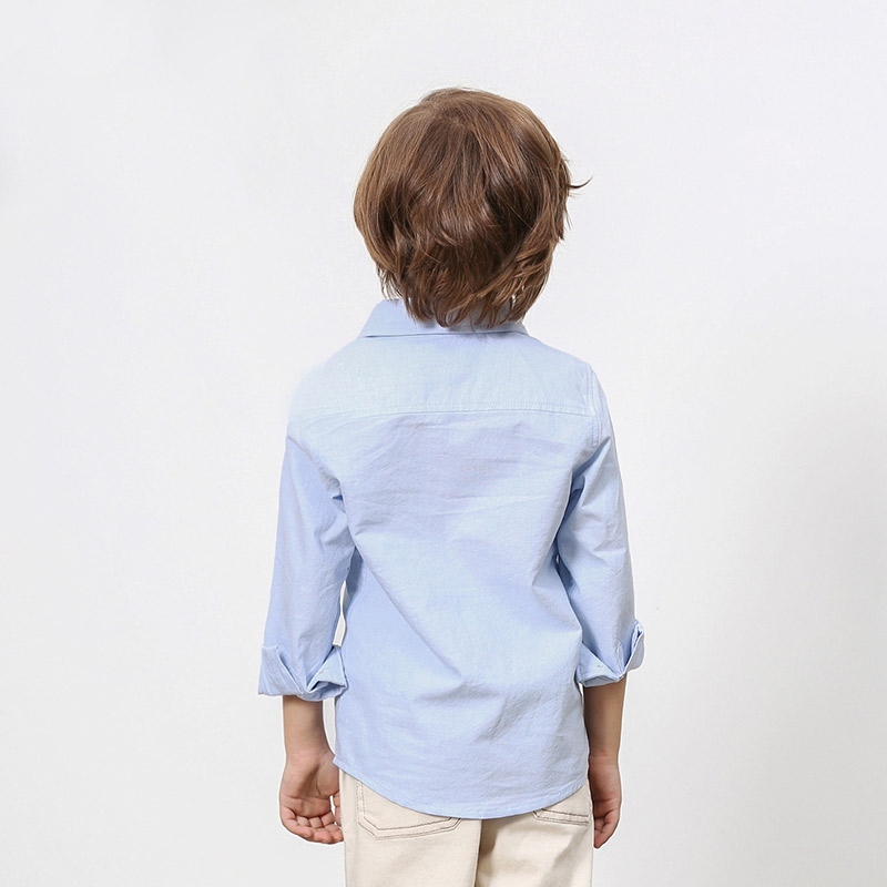 용수철 턴다운 칼라 긴 소매 자수 동물 코튼 셔츠, 가 - Baby Clothing Embroidery 리뷰 및 가격
