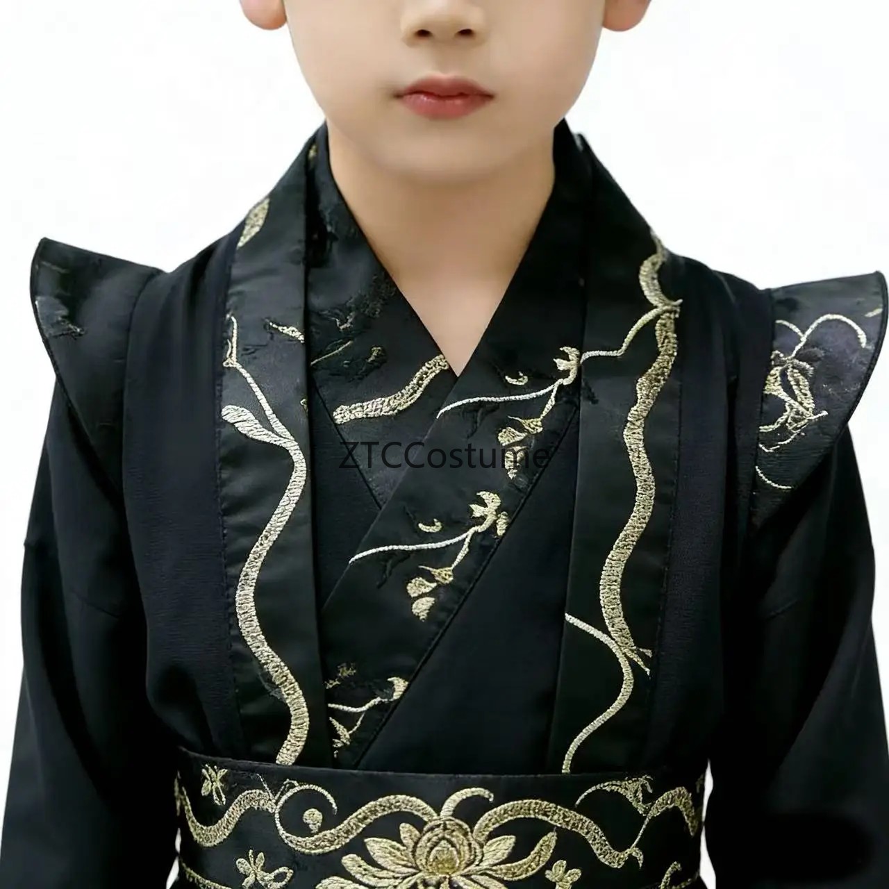 긴 소매 소년 Hanfu 현대 드레스 고대 중국 의상  - Baby Clothing Unit 리뷰 및 가격