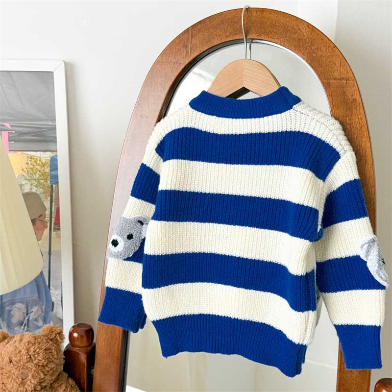 어린이 따뜻한 스웨터 소년 소녀 겨울 캐주얼 점퍼 어린 - Baby Clothing Jumpers 리뷰 및 가격